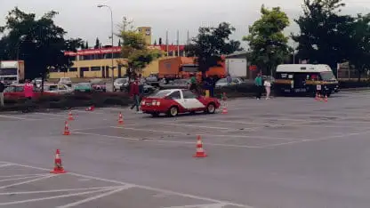 Autoslalom Start