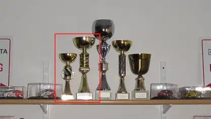 Pokale von den Rennen