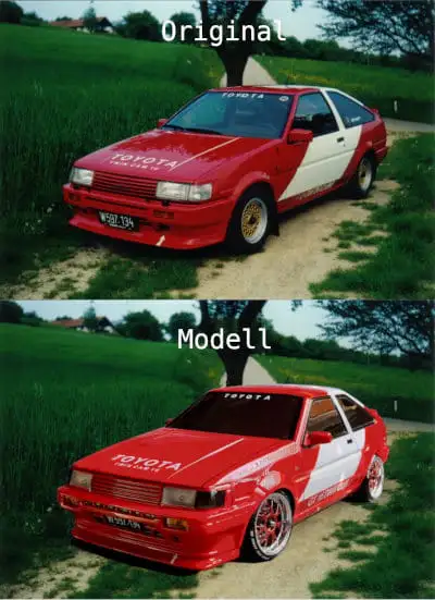 Vergleichsfoto