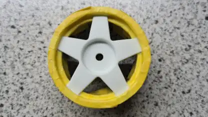 Felgenstern vorbereitet